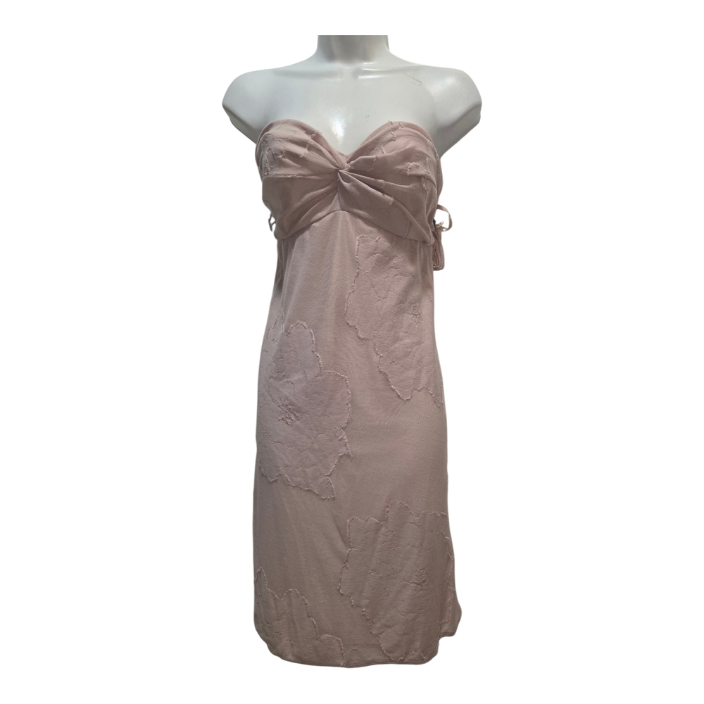 FREE PEOPLE Elegant Pink Floral Dress - Picture 3 of 8